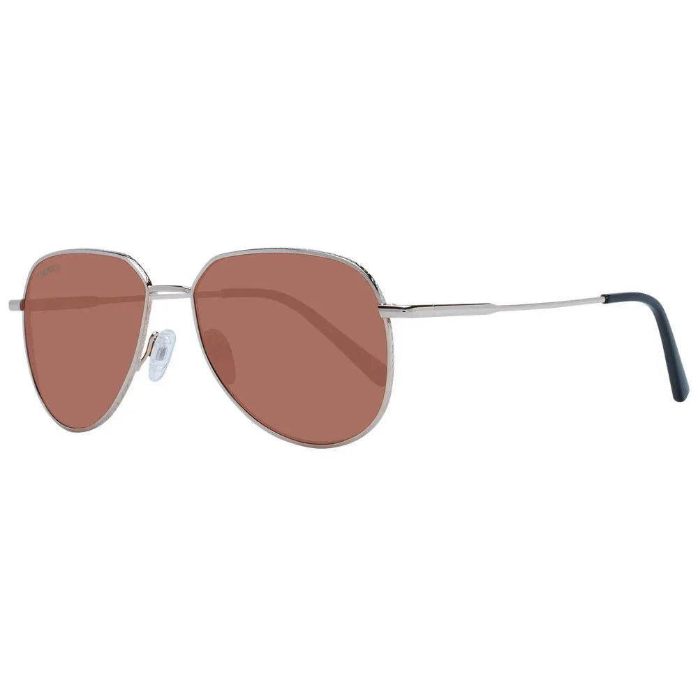 Serengeti Rose Gold Metal Sunglasses - Zeiniez