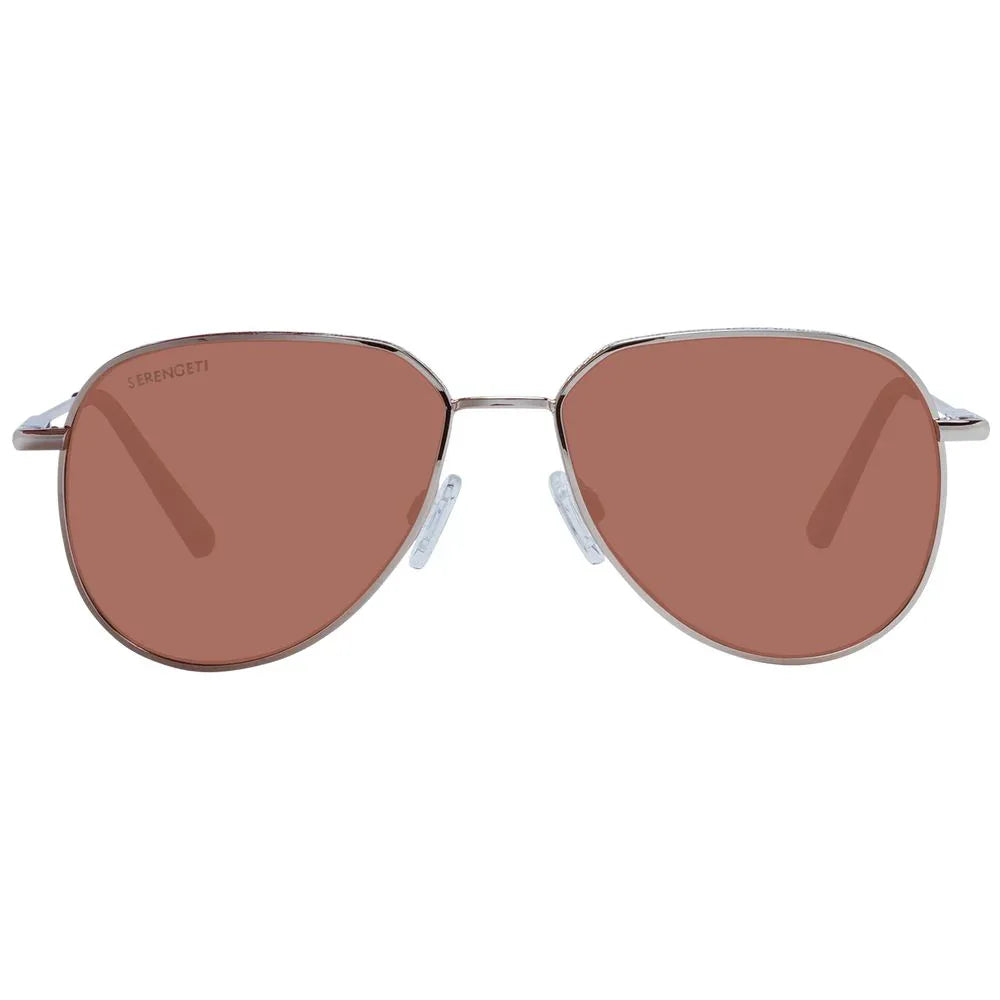 Serengeti Rose Gold Metal Sunglasses - Zeiniez