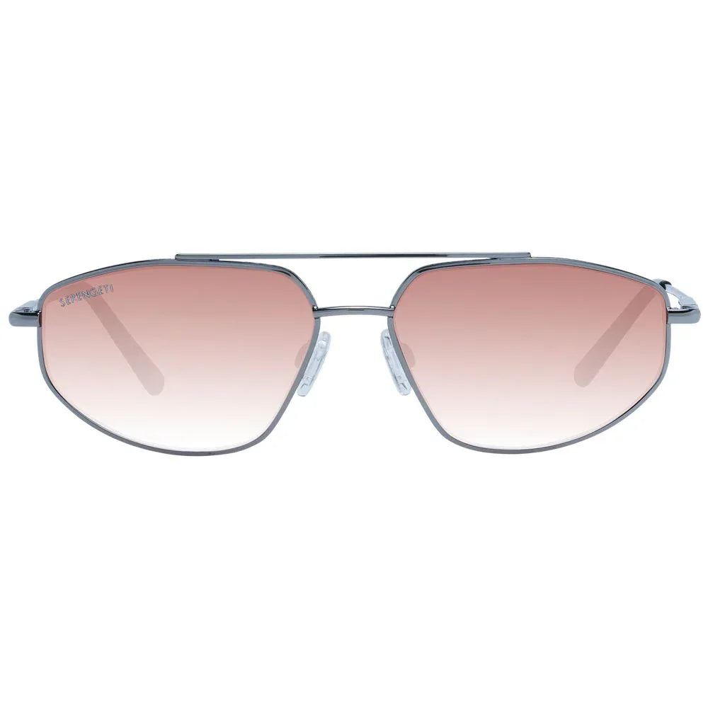 Serengeti Gray Metal Sunglasses - Zeiniez