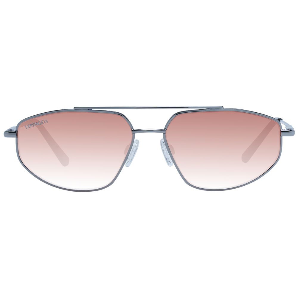 Serengeti Gray Metal Sunglasses - Zeiniez