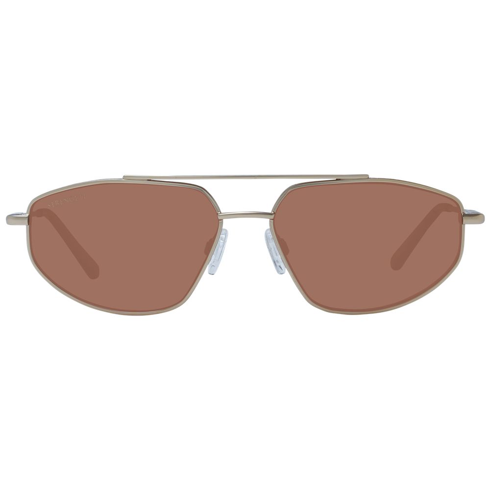 Serengeti Gold Metal Sunglasses - Zeiniez