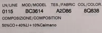 Dolce & Gabbana Black Cayman Linen Leather Belt - Zeiniez