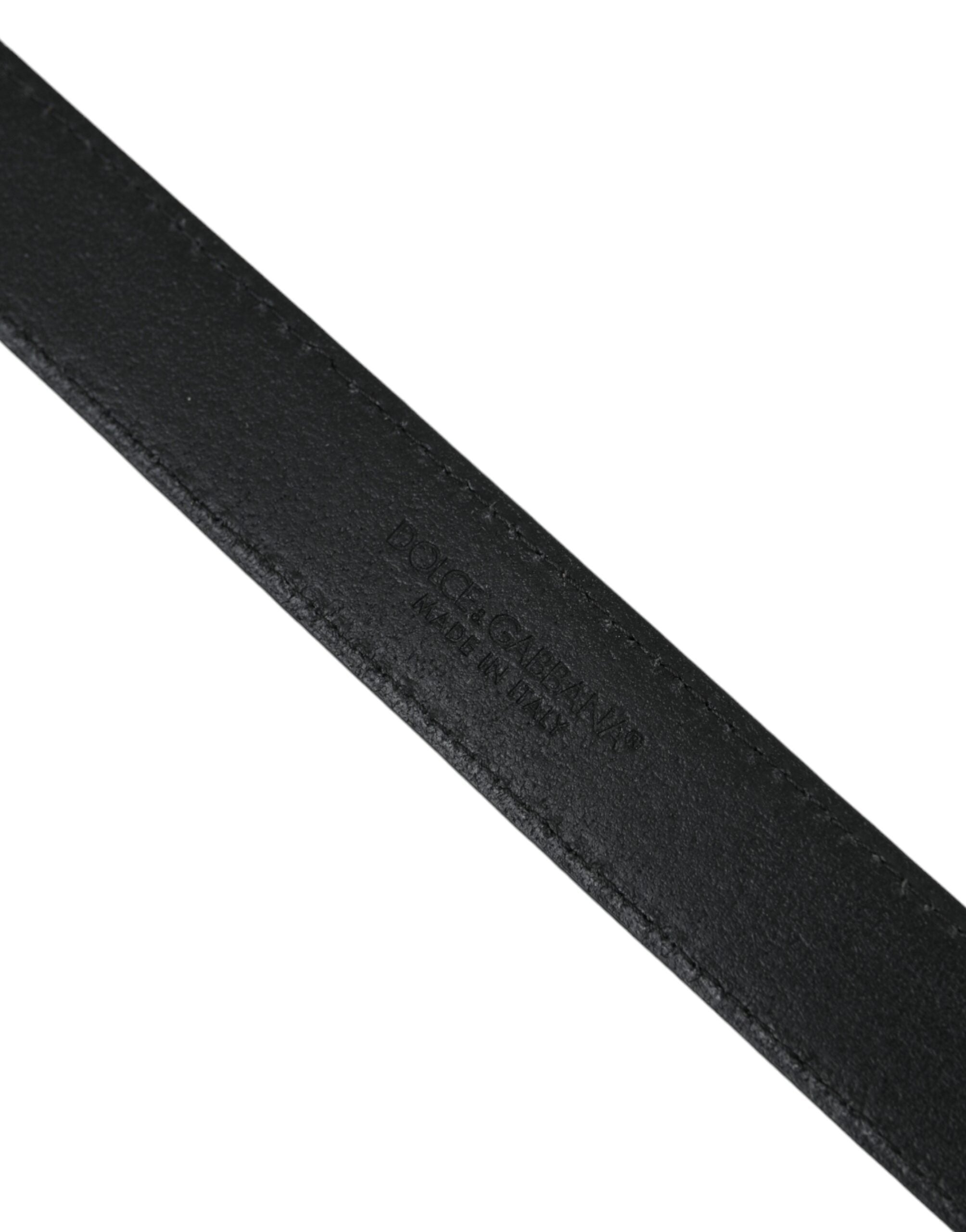 Dolce & Gabbana Beige Suede Leather Silver Buckle Belt Men - Zeiniez