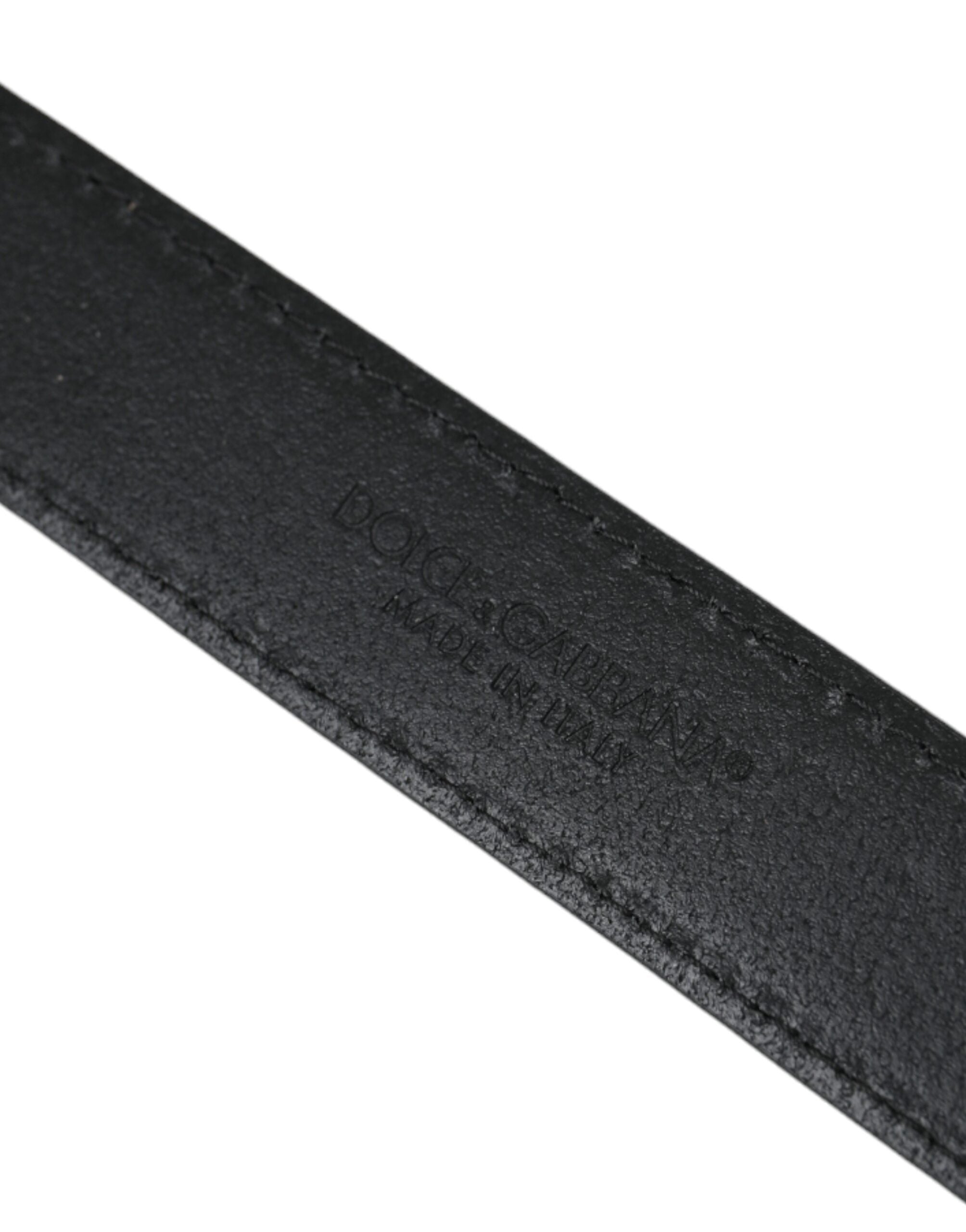 Dolce & Gabbana Beige Suede Leather Silver Buckle Belt Men - Zeiniez