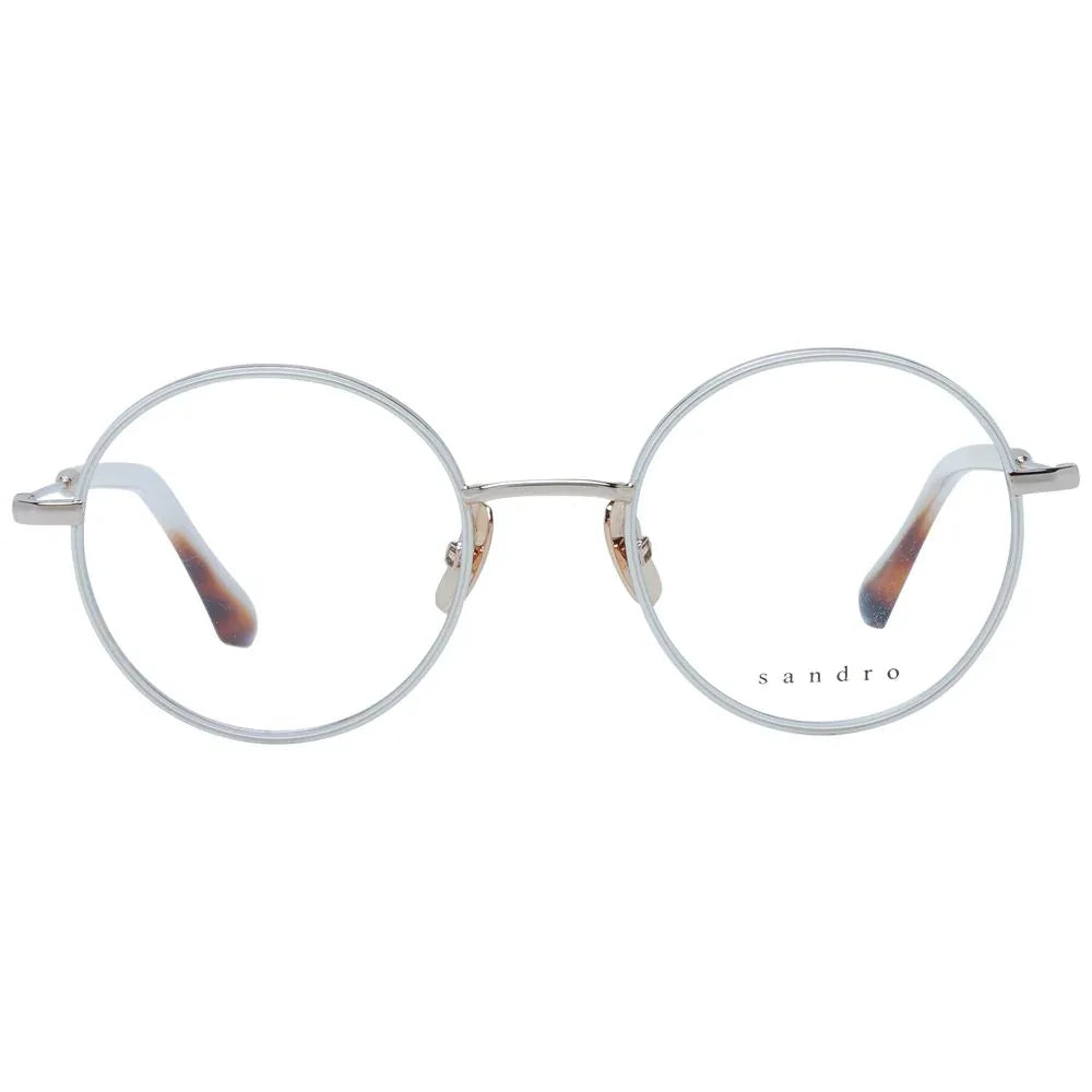 Sandro White Stainless Steel Glasses (Frames) - Zeiniez