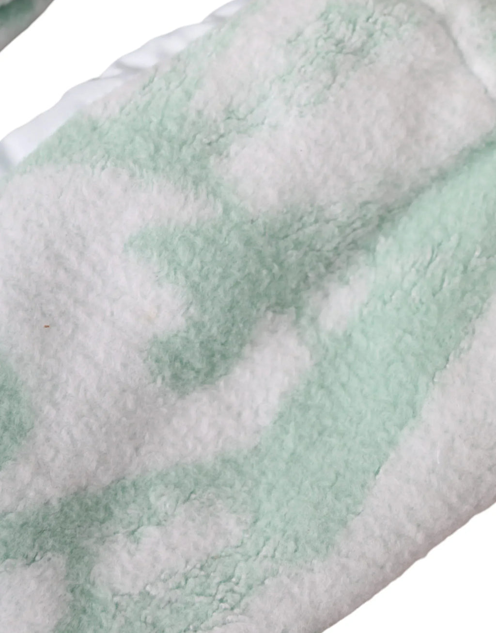 Dolce & Gabbana White Nylon Fleece Wrist Length Mitten Gloves - Zeiniez