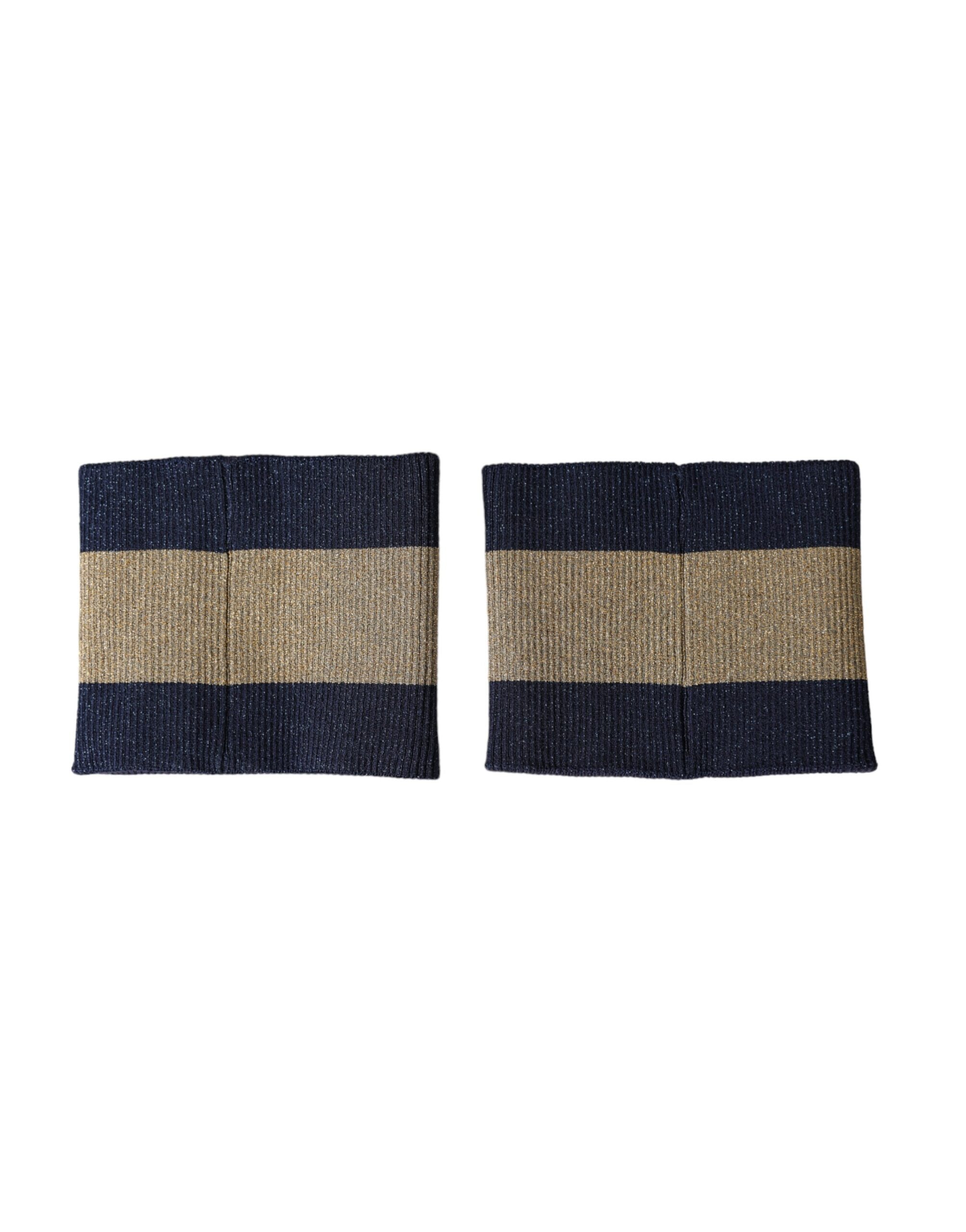 Dolce & Gabbana Black Gold Logo Star 84 Viscose Wristband - Zeiniez