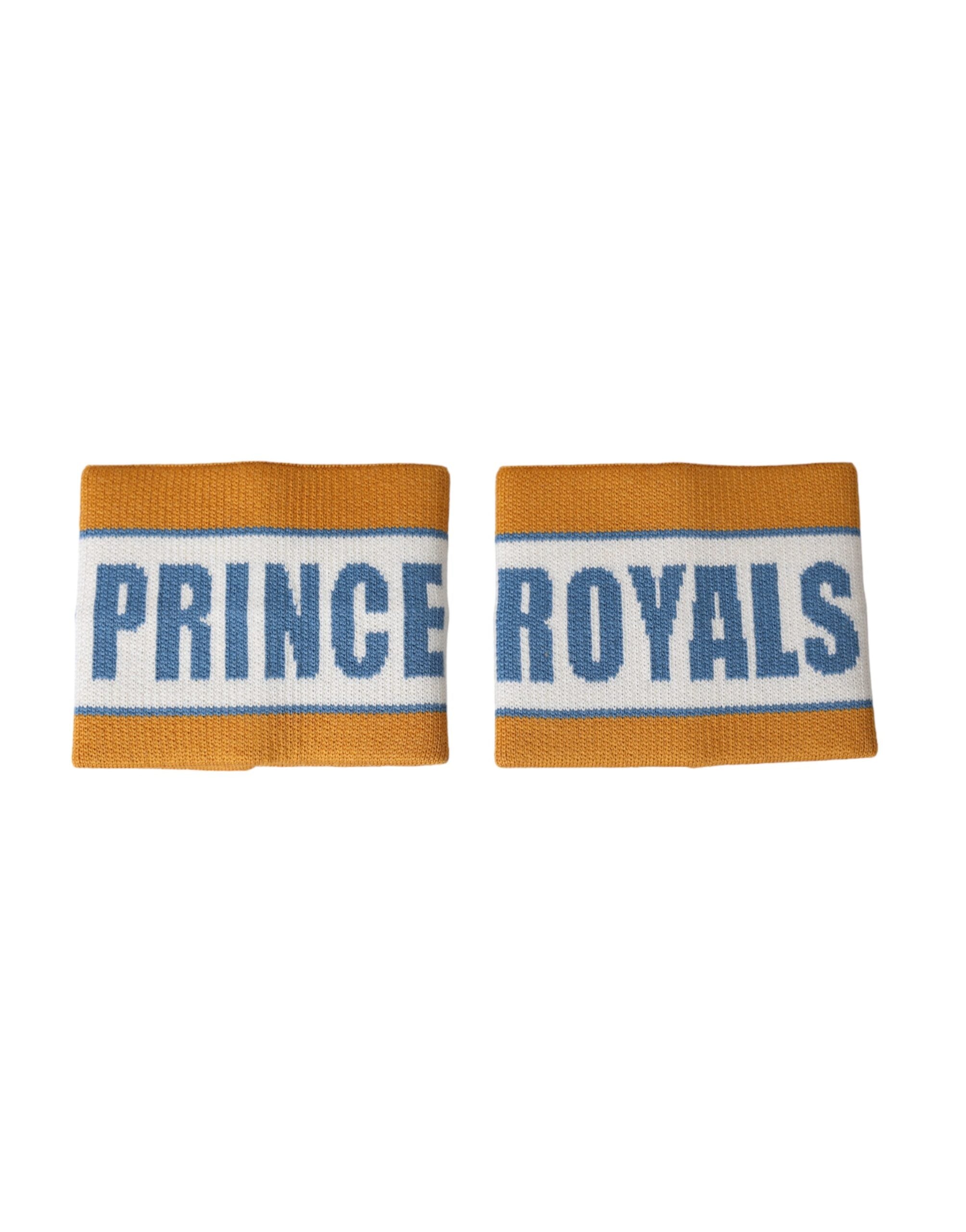 Dolce & Gabbana Multicolor Prince Royals Wool Wristband - Zeiniez