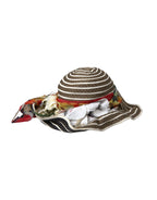 Dolce & Gabbana Multicolor Fantasy Wide Brim Floppy Hat - Zeiniez