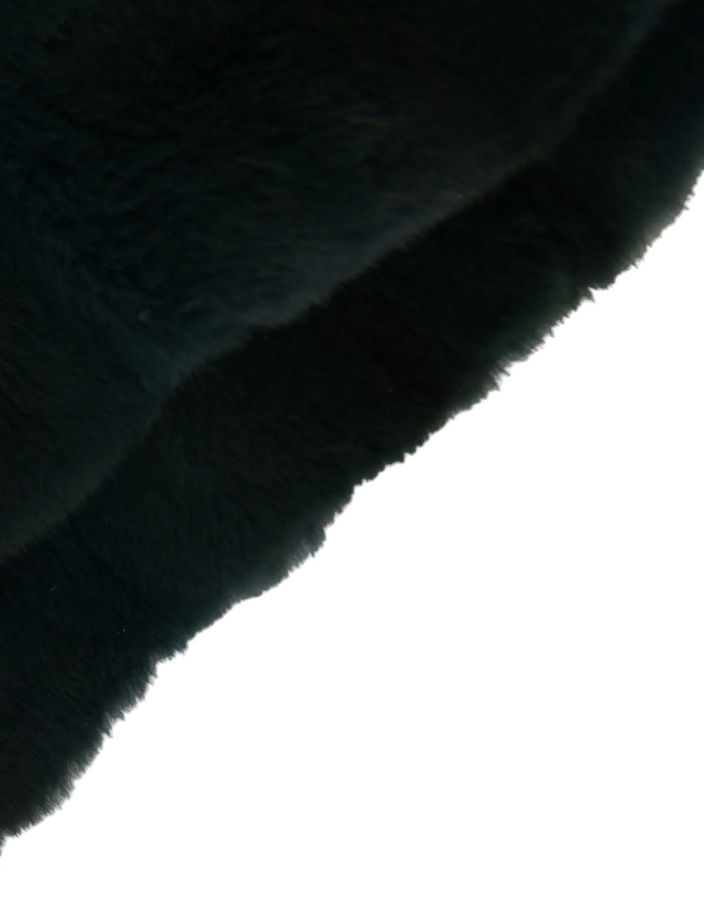 Dolce & Gabbana Black Weasel Fur Whole Head Wrap Hat - Zeiniez