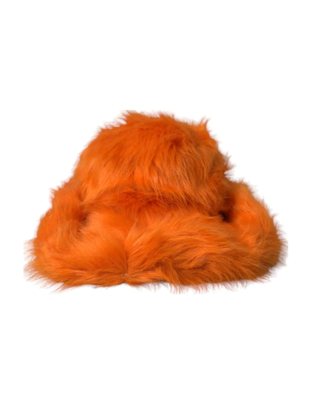 Dolce & Gabbana Orange Faux Fur Polyester Fedora Hat - Zeiniez