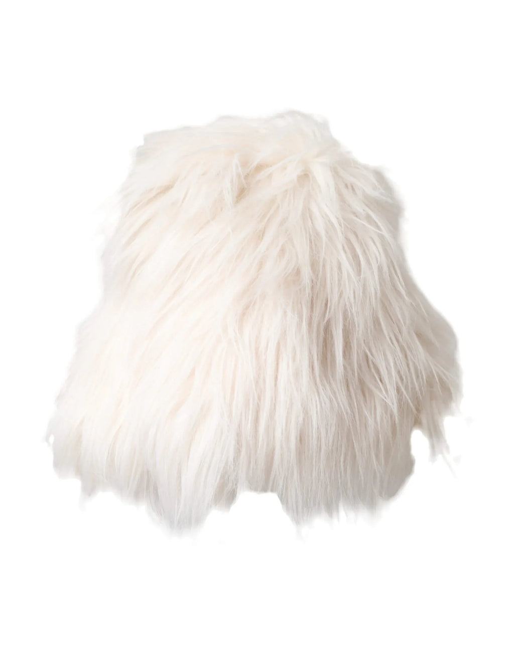 Dolce & Gabbana White Acrylic Fur Womens Bucket Hat - Zeiniez
