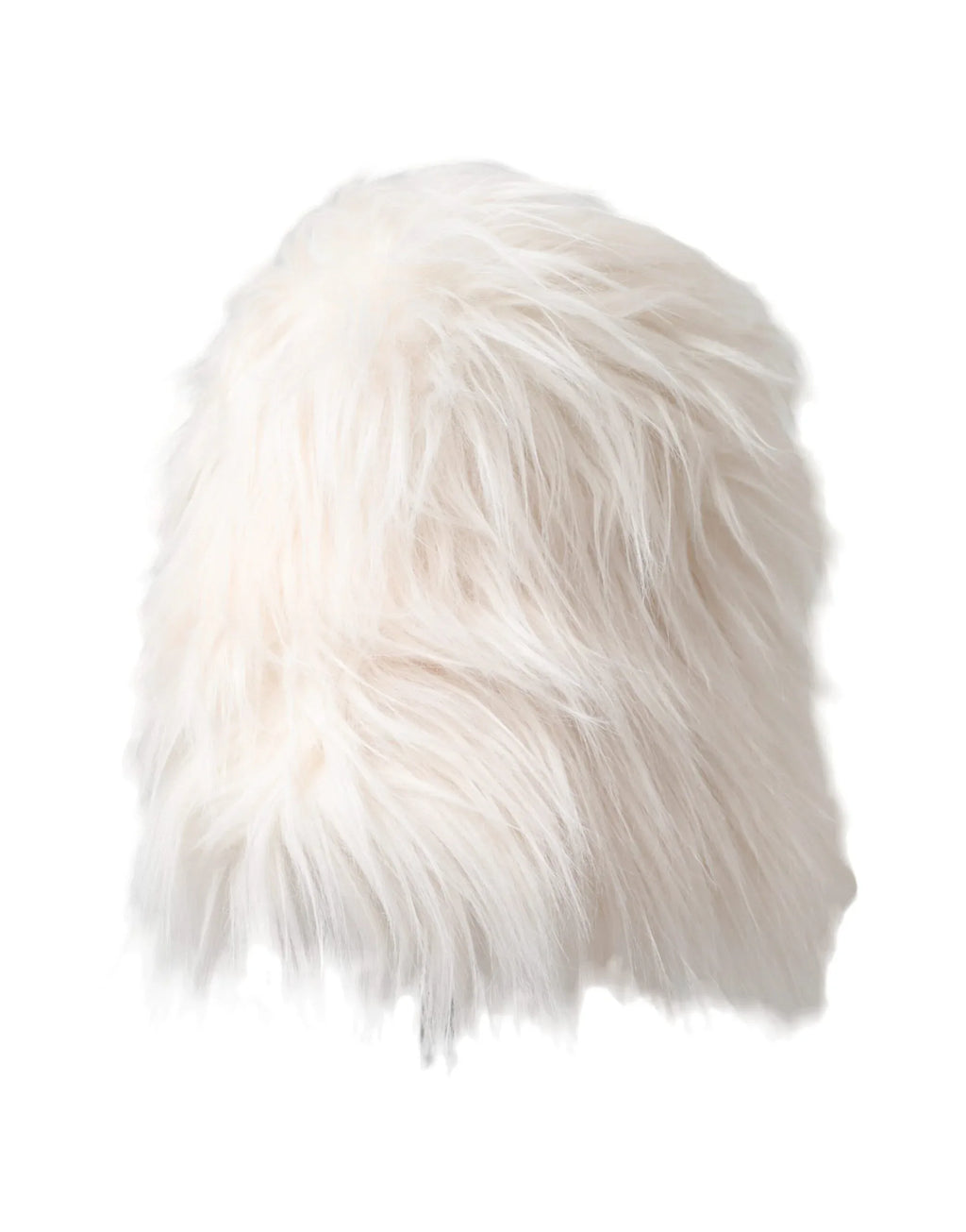 Dolce & Gabbana White Acrylic Fur Womens Bucket Hat - Zeiniez