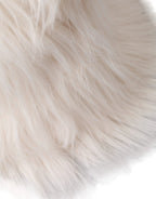 Dolce & Gabbana White Acrylic Fur Womens Bucket Hat - Zeiniez