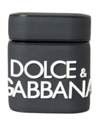 Dolce & Gabbana Black White Silicone Embossed Logo Airpods Case - Zeiniez