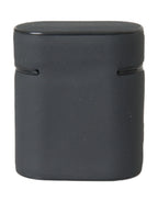 Dolce & Gabbana Black White Silicone Embossed Logo Airpods Case - Zeiniez