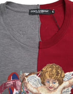 Dolce & Gabbana Multicolor Graphic Short Sleeve T-shirt - Zeiniez