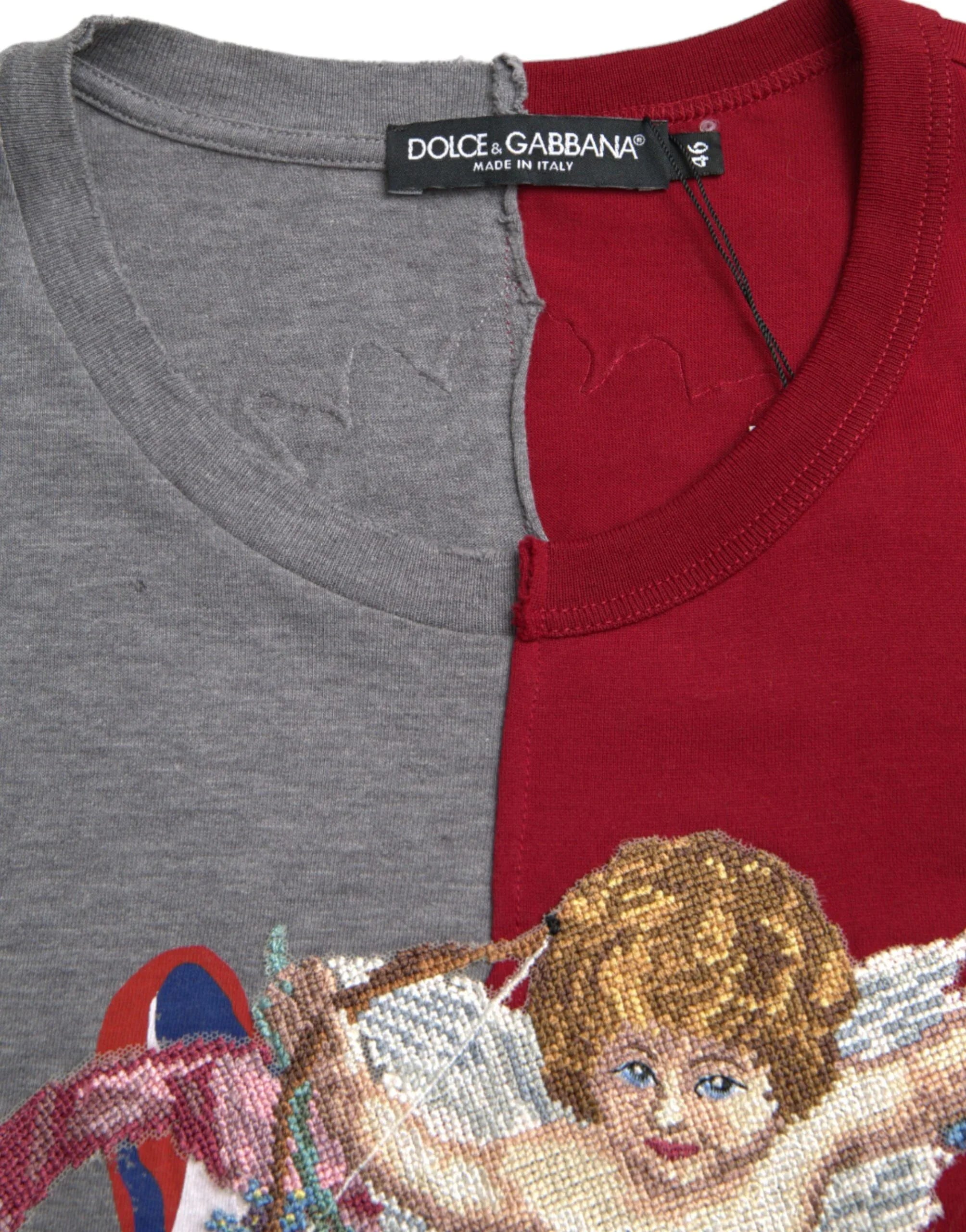 Dolce & Gabbana Multicolor Graphic Short Sleeve T-shirt - Zeiniez