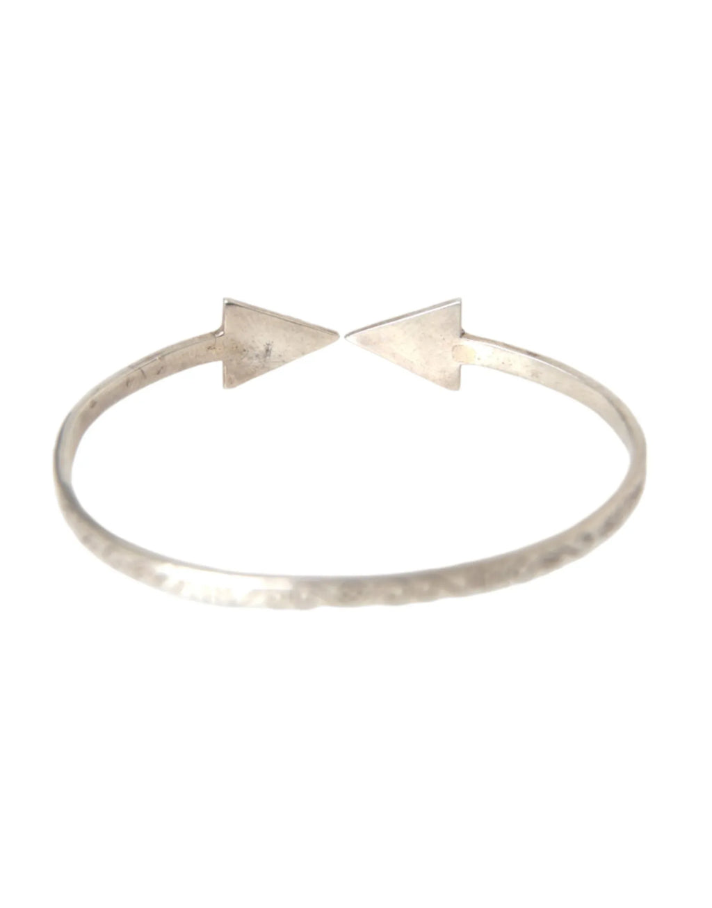 Nialaya Arrow Crystal 925 Silver Bangle Bracelet Women - Zeiniez