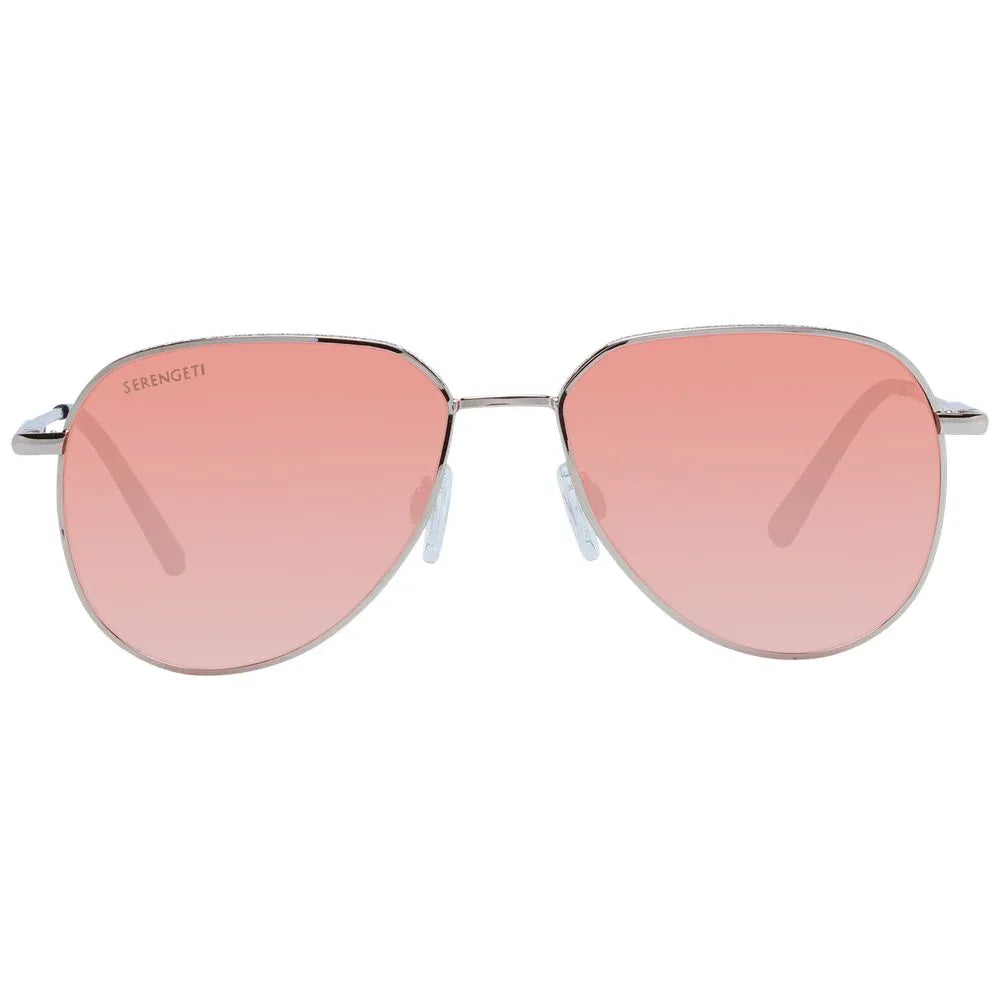 Serengeti Rose Gold Metal Sunglasses - Zeiniez