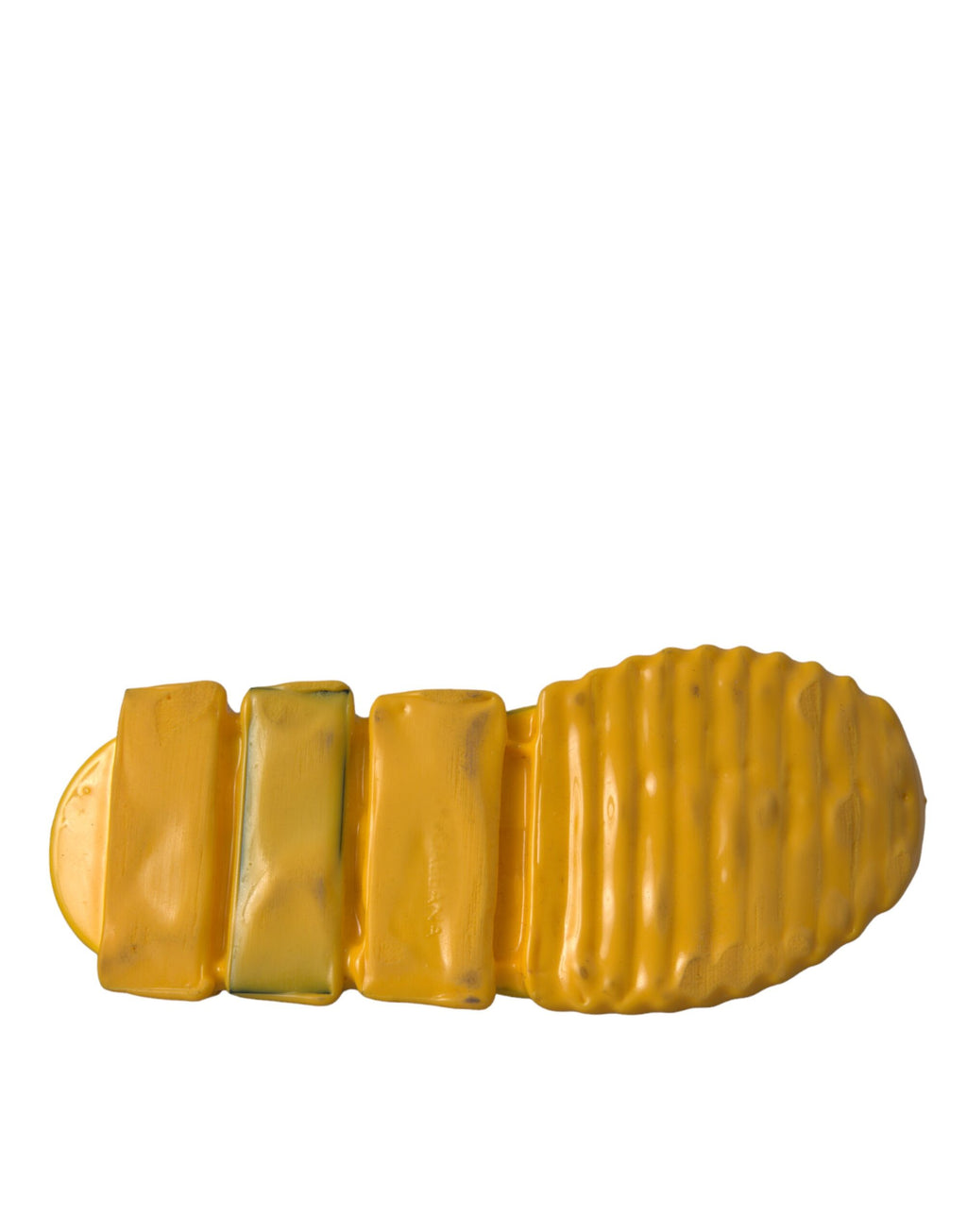 Dolce & Gabbana Yellow Sorrento Slip On Sneakers Women Shoes - Zeiniez