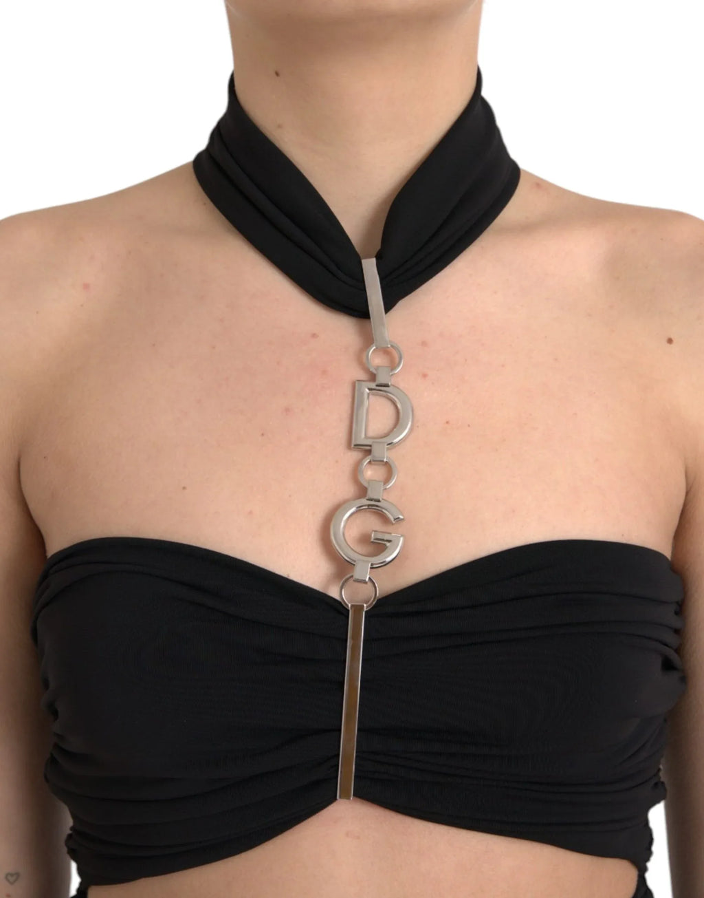 Dolce & Gabbana Black Cut Out Sleeveless Bodycon Mini Dress - Zeiniez