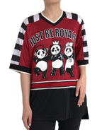 Dolce & Gabbana Multicolor Royals Panda Oversized T-shirt - Zeiniez