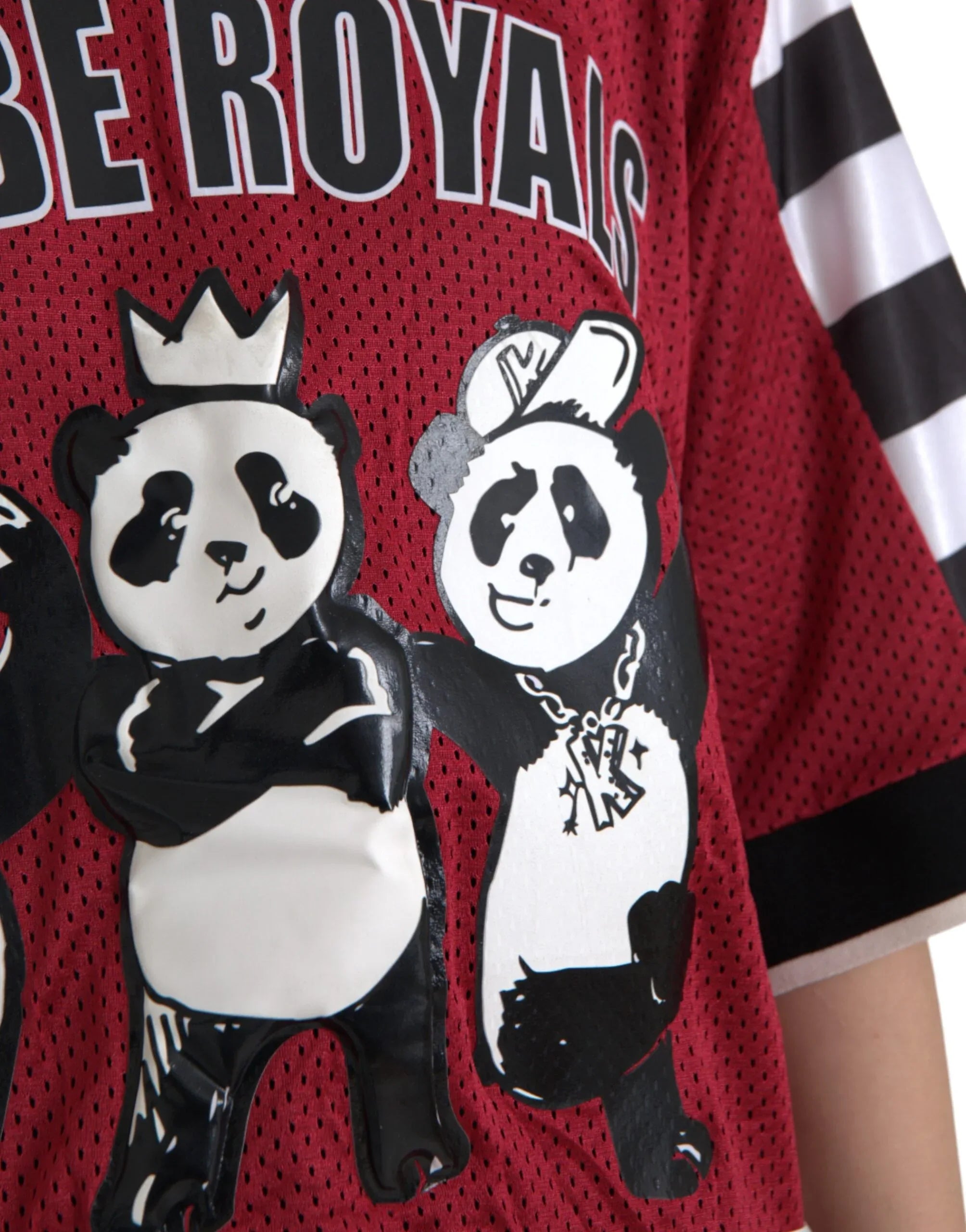 Dolce & Gabbana Multicolor Royals Panda Oversized T-shirt - Zeiniez