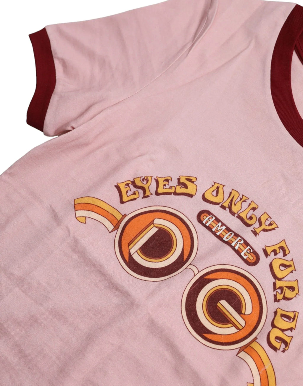 Dolce & Gabbana Pink Cotton Short Sleeves Crew Neck T-shirt - Zeiniez