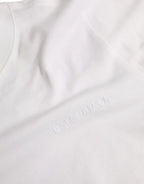 Balenciaga White Cotton Crew Neck Short Sleeves T-shirt - Zeiniez