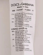 Dolce & Gabbana Black Floral Cutout Lace A-Line Skirt - Zeiniez