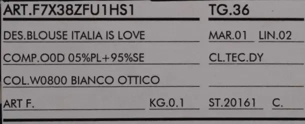 Dolce & Gabbana White Silk ITALIA IS LOVE Blouse T-shirt - Zeiniez