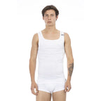 Bikkembergs White Cotton Mens Tank Top - Zeiniez