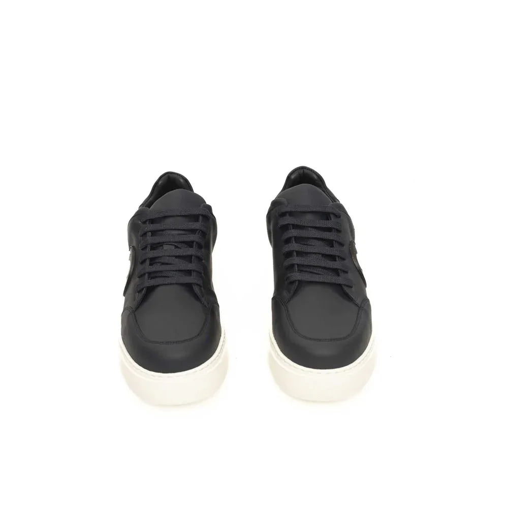 Cerruti 1881 Blue Cowhide Men Sneaker - Zeiniez