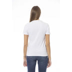 Baldinini Trend White Cotton Women T-Shirt - Zeiniez