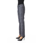 BYBLOS Black Viscose Women Pants - Zeiniez