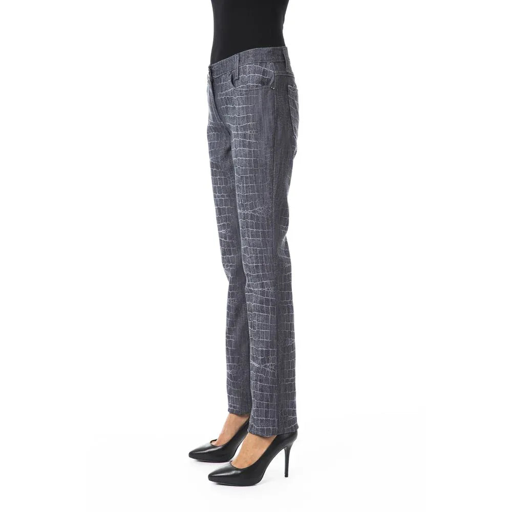 BYBLOS Black Viscose Women Pants - Zeiniez