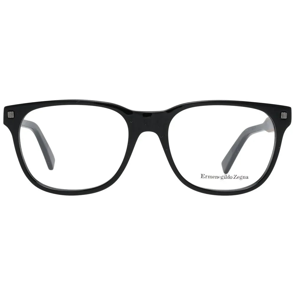 Ermenegildo Zegna Black Plastic Glasses (Frames) - Zeiniez
