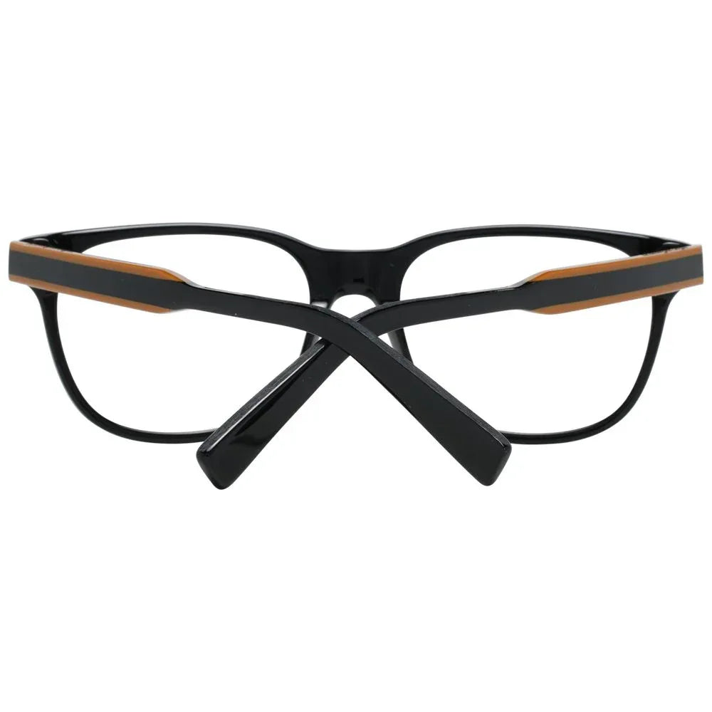 Ermenegildo Zegna Black Plastic Glasses (Frames) - Zeiniez