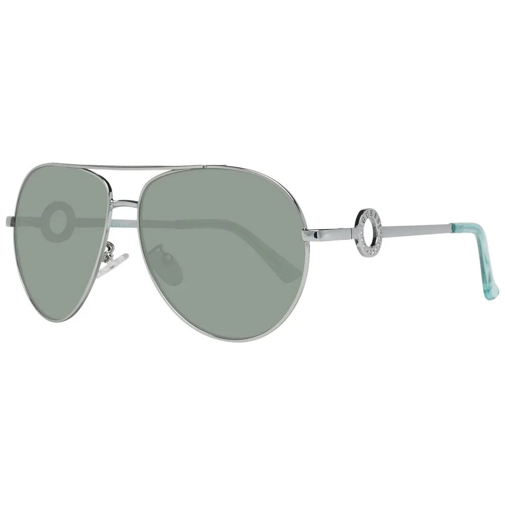 Guess Silver Metal Sunglasses - Zeiniez