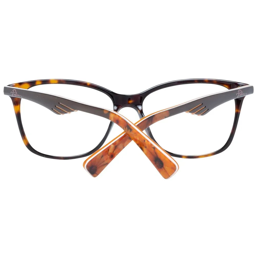 Police Brown Plastic Glasses (Frames) - Zeiniez
