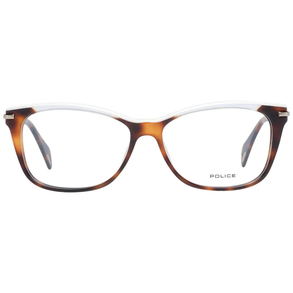 Police Brown Metal & Plastic Glasses (Frames) - Zeiniez