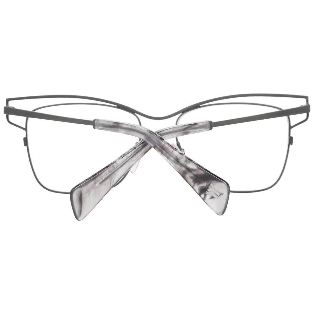 Yohji Yamamoto Gray Titanium Glasses (Frames) - Zeiniez