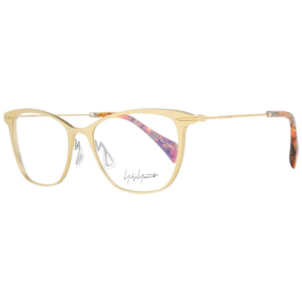 Yohji Yamamoto Gold Metal Glasses (Frames) - Zeiniez