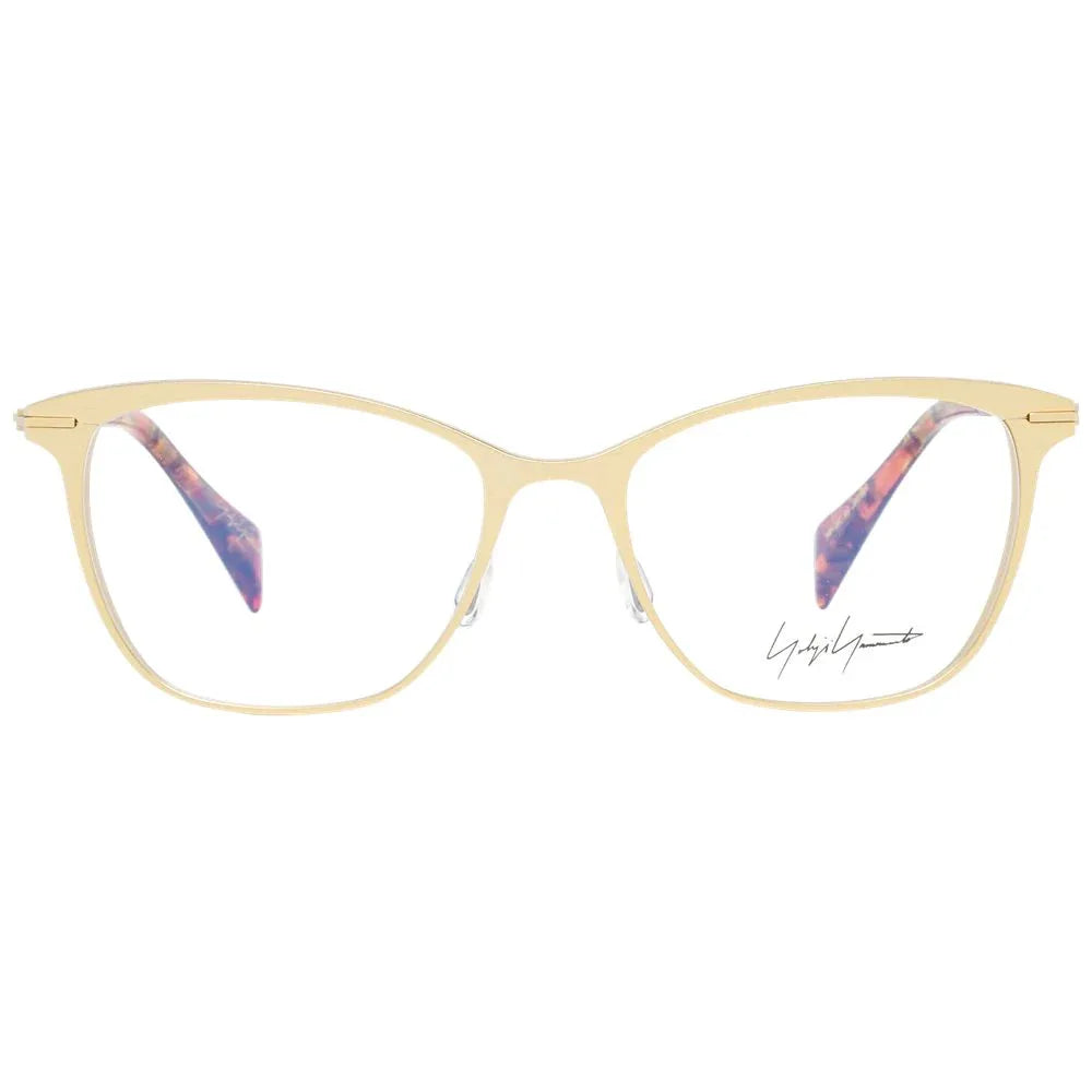 Yohji Yamamoto Gold Metal Glasses (Frames) - Zeiniez