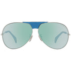 Police Blue Plastic Sunglasses