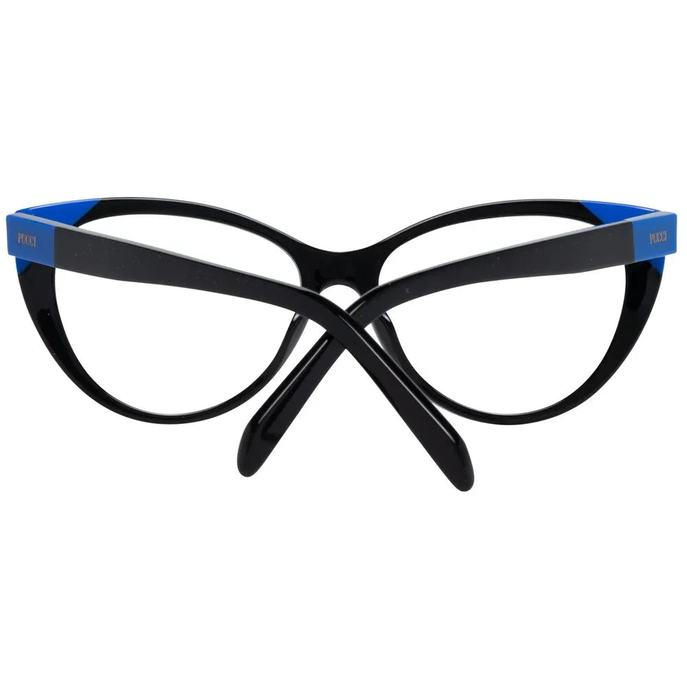 Emilio Pucci Black Plastic Glasses (Frames) - Zeiniez