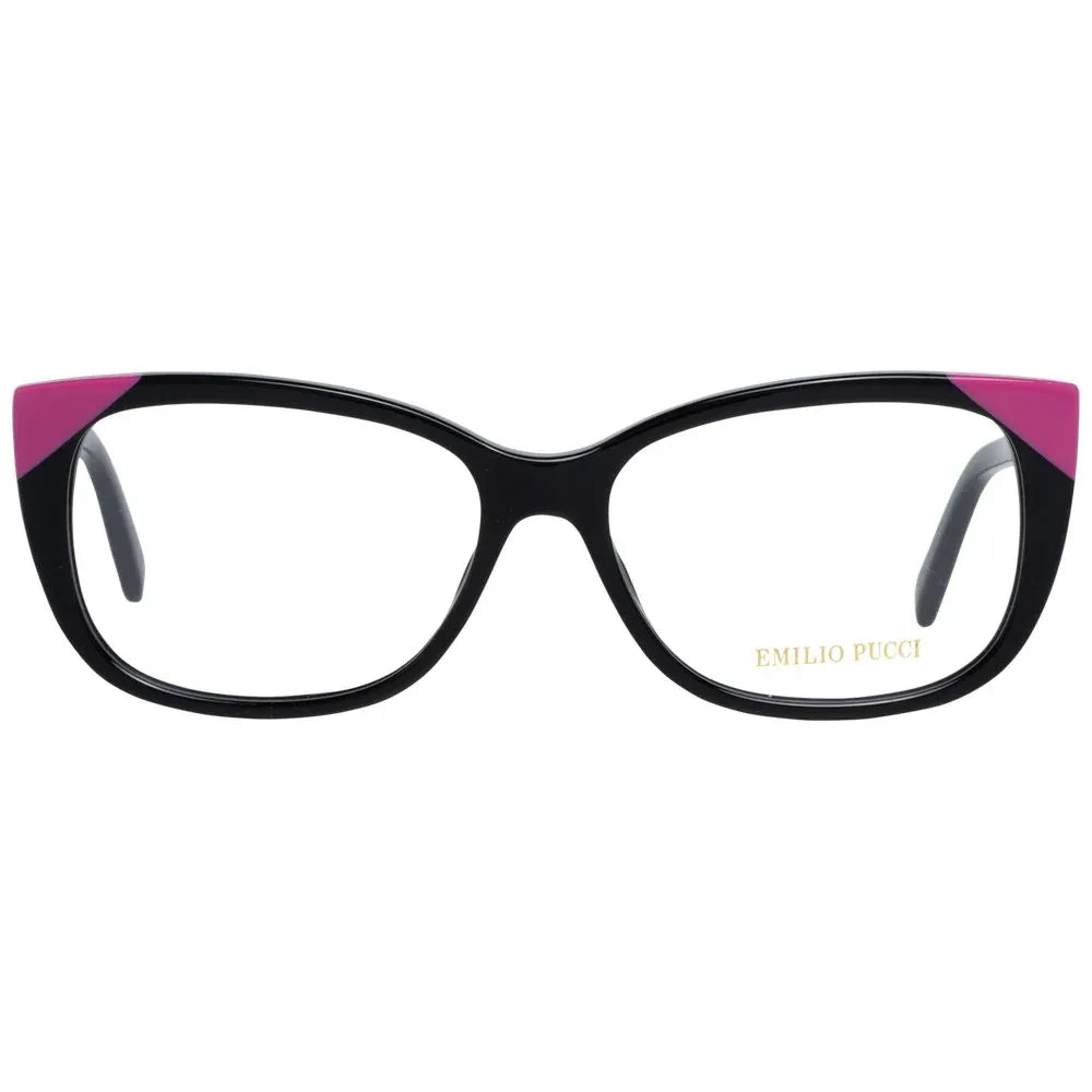 Emilio Pucci Black Plastic Glasses (Frames) - Zeiniez