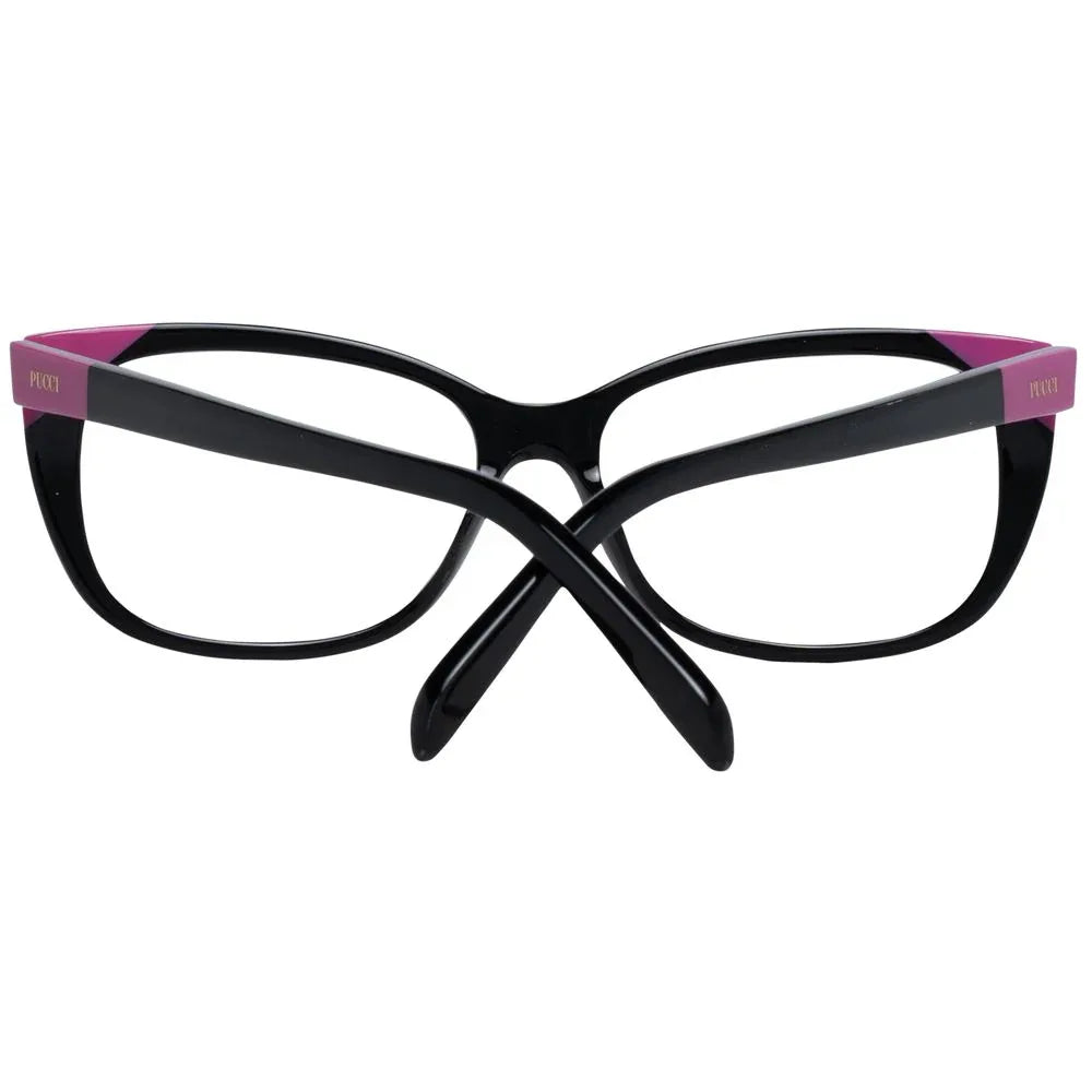Emilio Pucci Black Plastic Glasses (Frames) - Zeiniez
