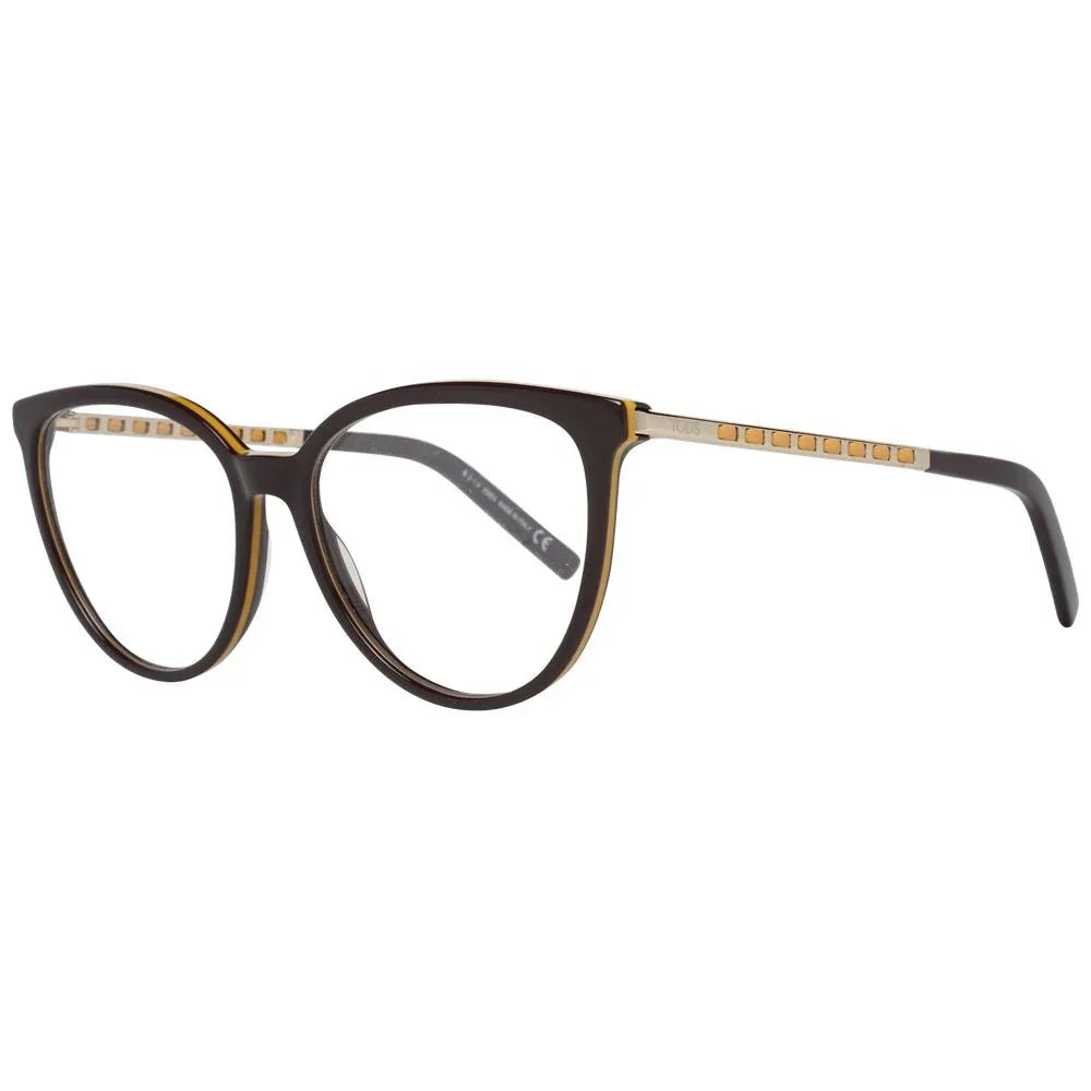 Tod's Brown Metal & Plastic Glasses (Frames) - Zeiniez